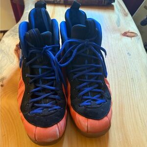 Nike Blue and Black Sneakers